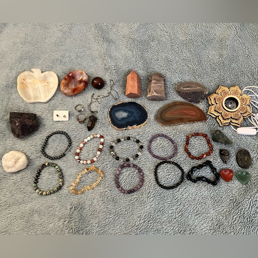 Huge Crystals/Healing Stones Lot/Bundle